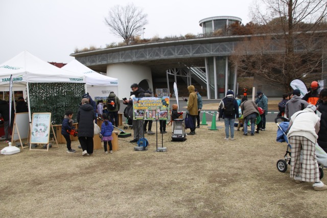 林業機械が東京に集結 体感イベントに各社出展　
